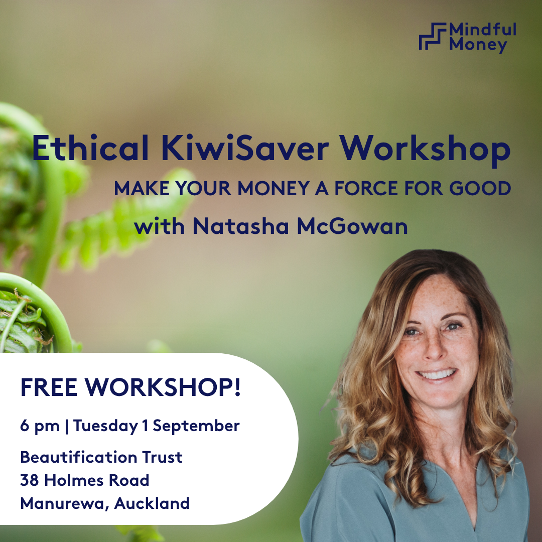 Event: Ethical KiwiSaver Workshop