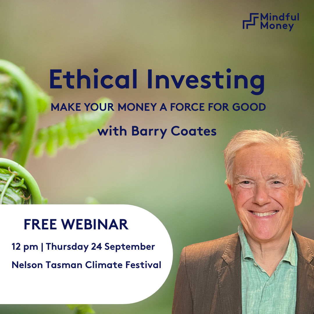 Event: Ethical Investing Webinar