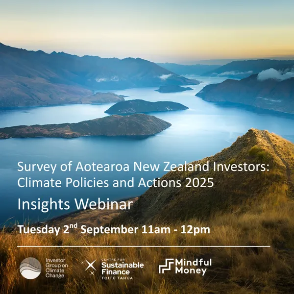 Webinar: State of Net Zero Investment Report 2024